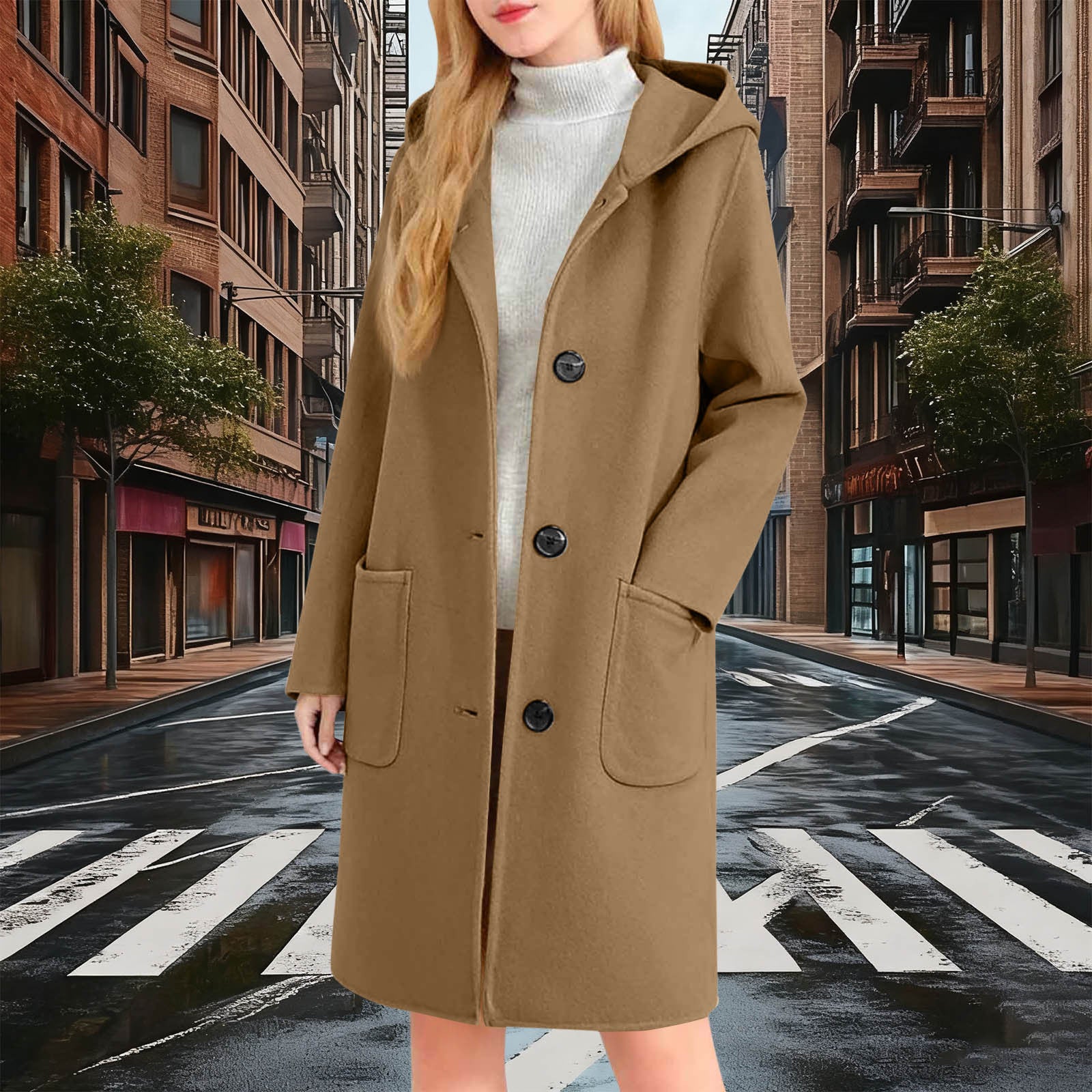Double-Faced Wool Coat