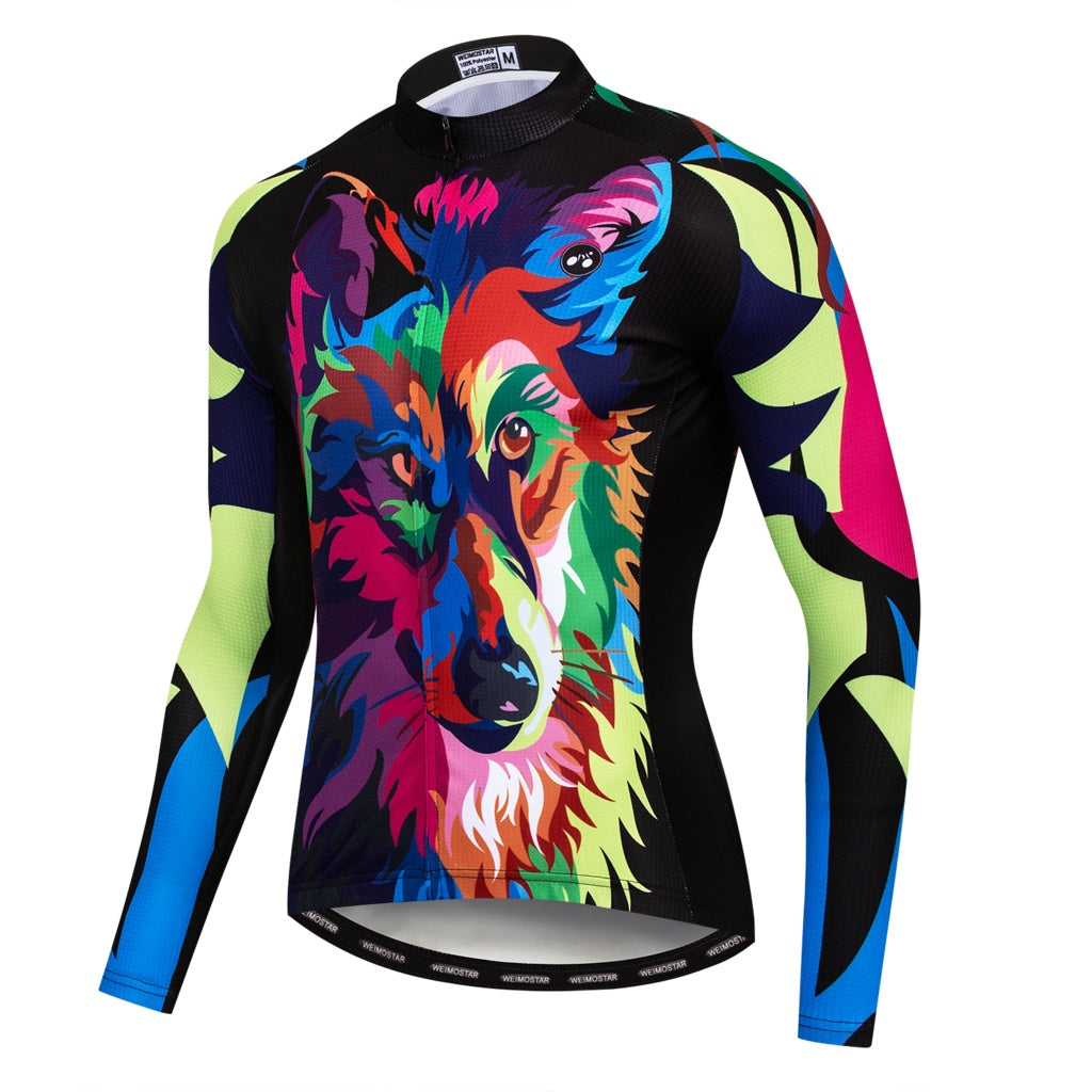Nice Riding Bicycle Jersey Long Sleeve Cycling Jersey
