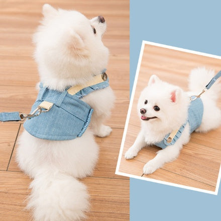 Nice Cute Pet Dog Harness Leash Set