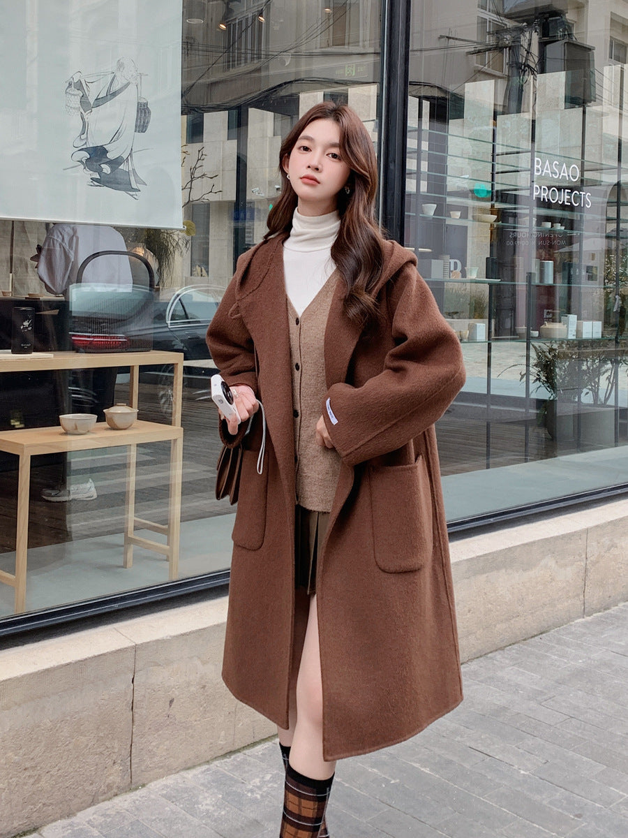 Wool Mid-length Coat