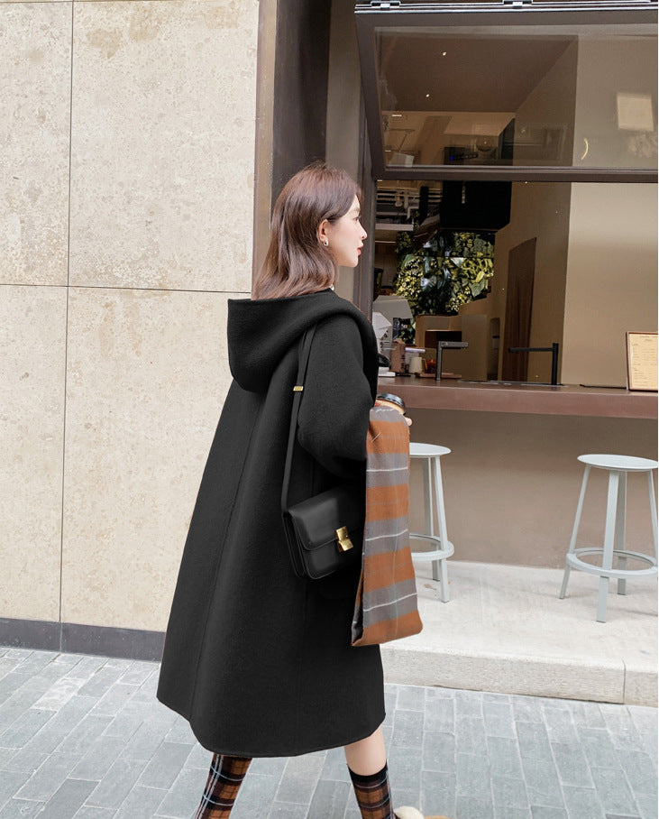 Wool Mid-length Coat