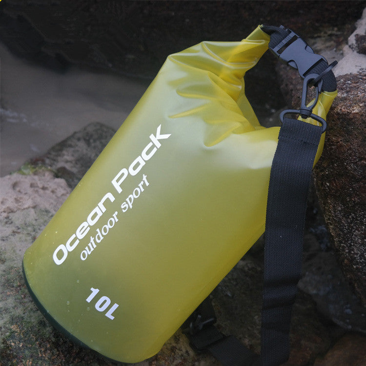 Top nice beach bag anti water bucket bag PVC waterproofing bag drifting waterproof bag swimming bag outdoor sports bag