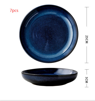 Elegante Ceramic Deep Plate Round Dinner Plate Soup Plate