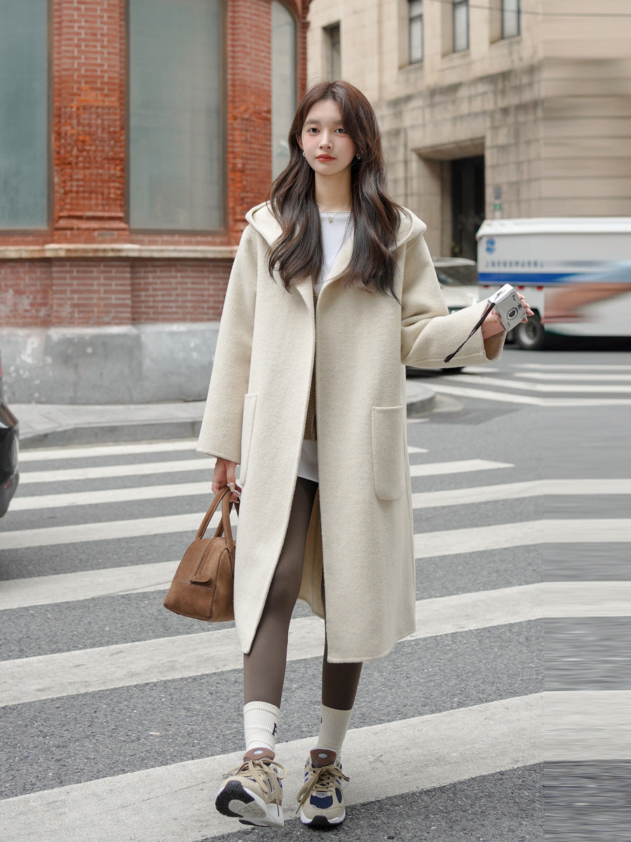 Wool Mid-length Coat