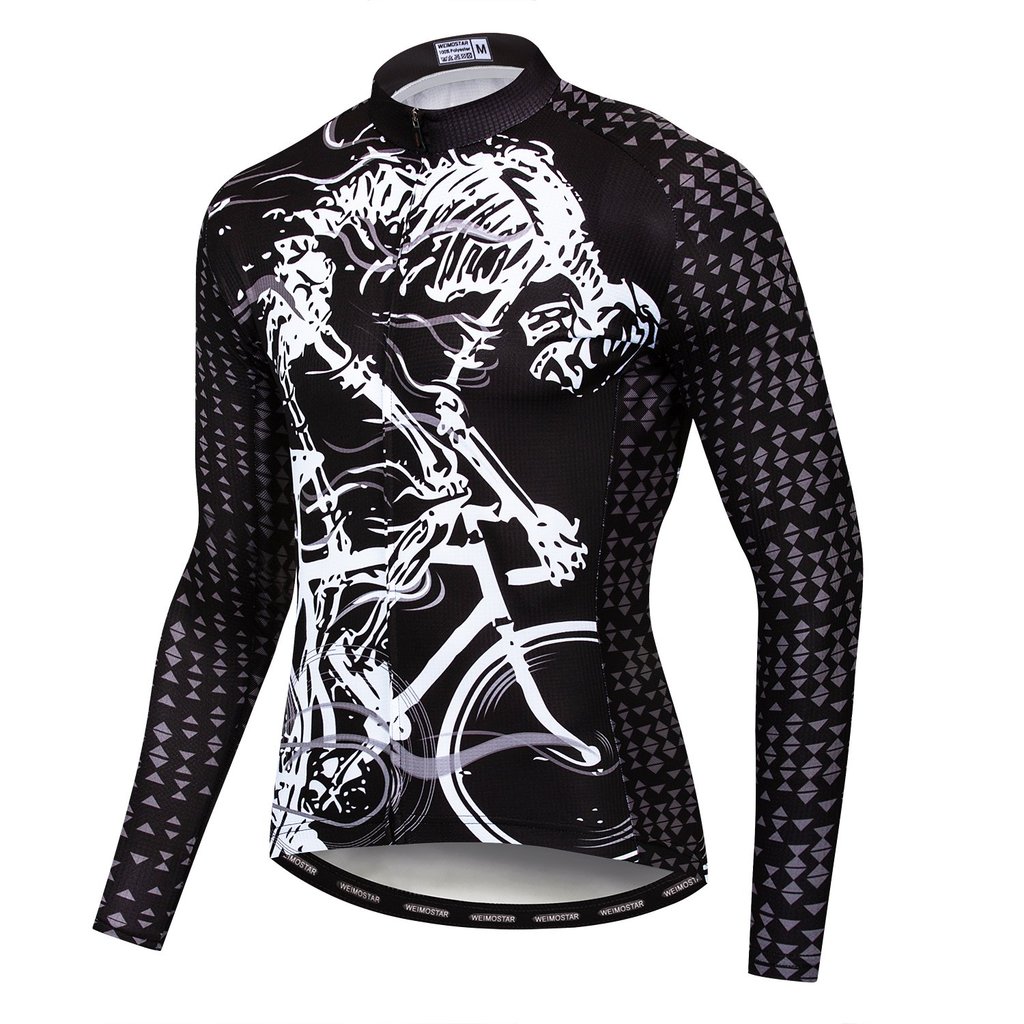 Nice Riding Bicycle Jersey Long Sleeve Cycling Jersey