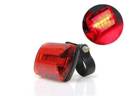 Nice Bicycle Tail Light 5LED   2Laser