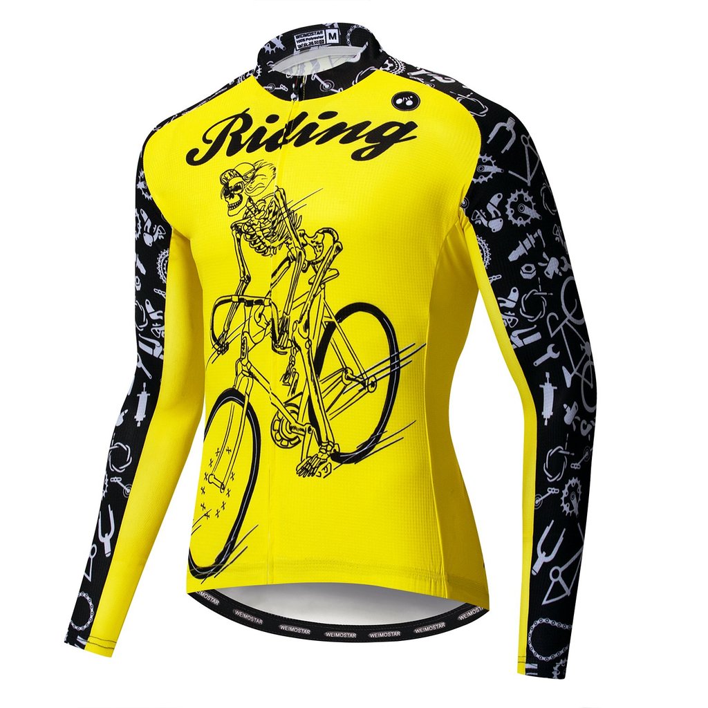 Nice Riding Bicycle Jersey Long Sleeve Cycling Jersey