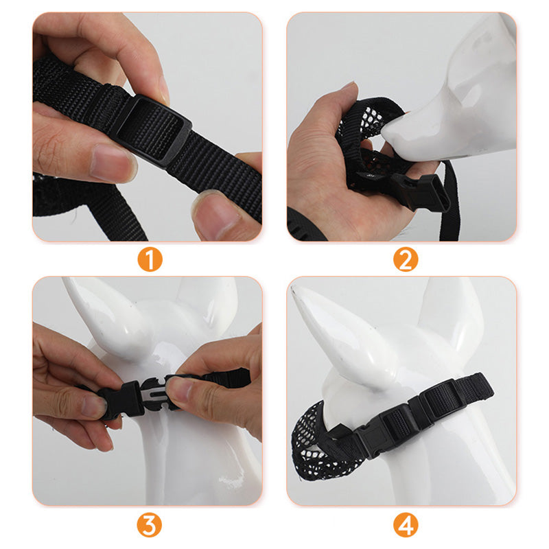 Toll Anti-biting Licking And Eating Small And Large Dog Muzzle