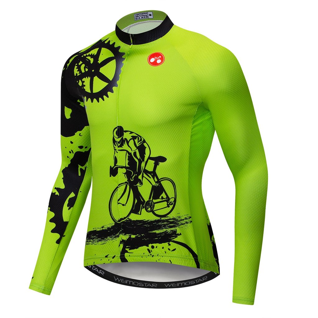 Nice Riding Bicycle Jersey Long Sleeve Cycling Jersey