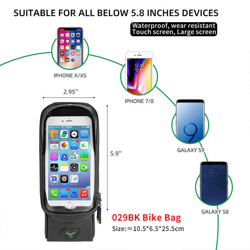 Nice Bicycle bag front beam bag