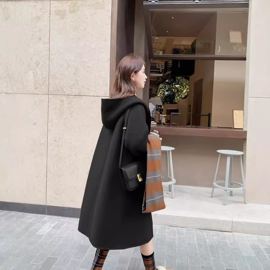 Wool Mid-length Coat