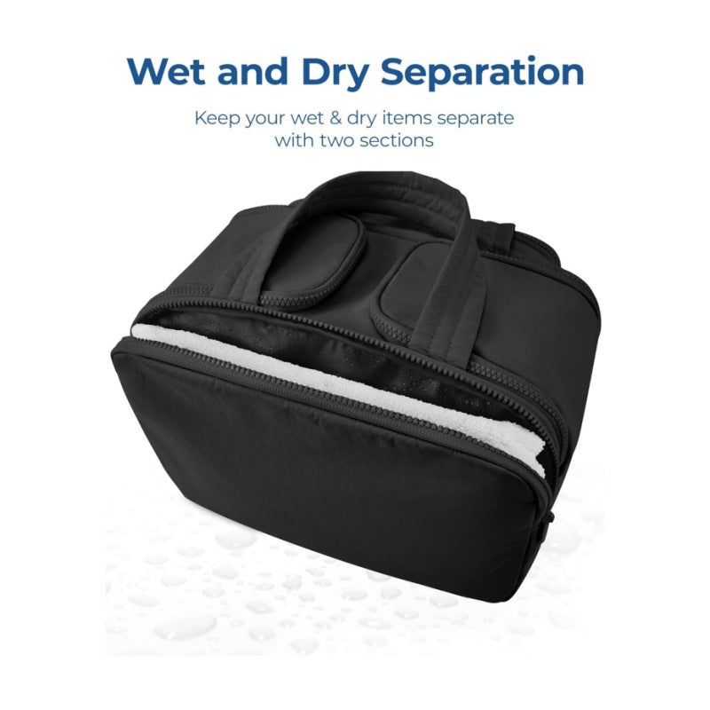 Travel Nice Toiletry Bag Lightweight Large Wide Open Wash Bag Fluffy Cosmetic Bag Storage Bag Travel
