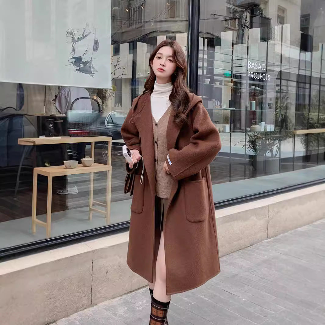 Wool Mid-length Coat