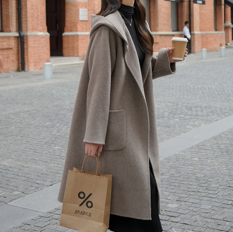 Wool Mid-length Coat