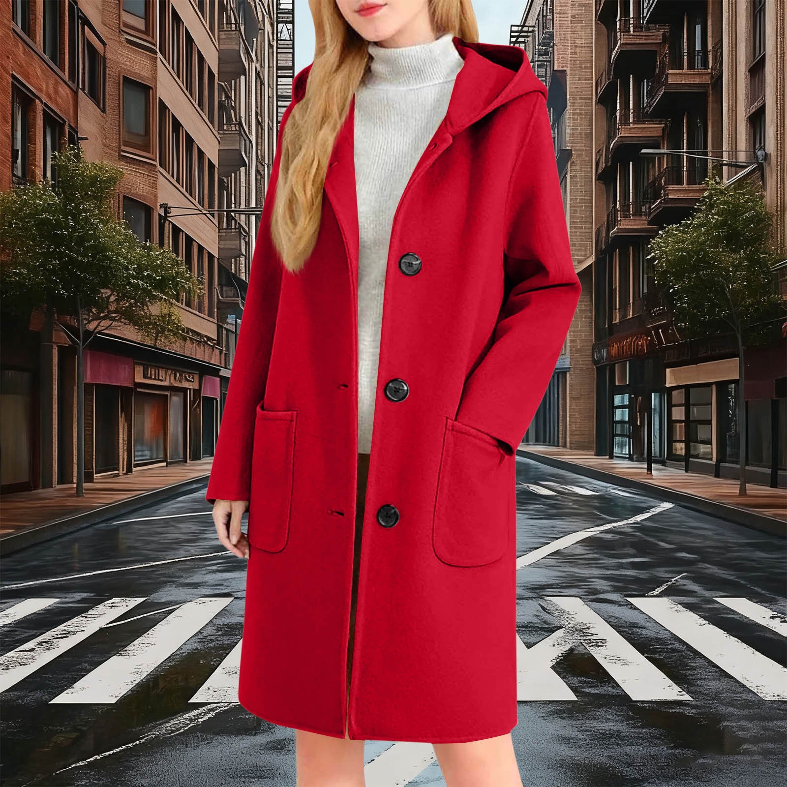 Double-Faced Wool Coat