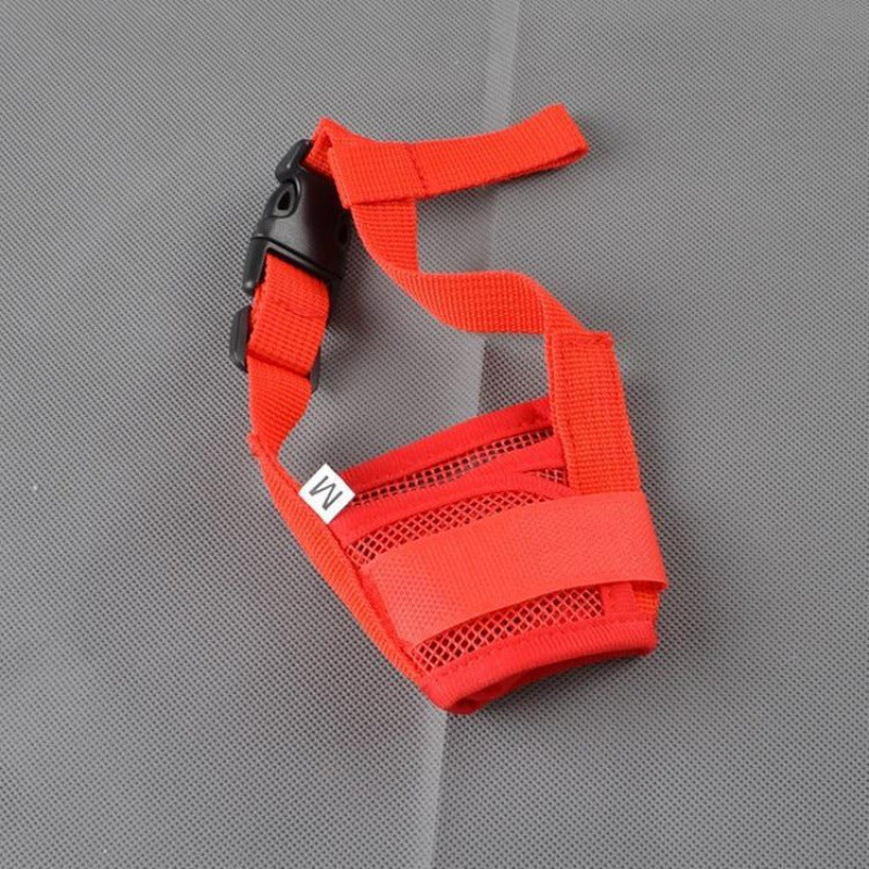 Dog Safety Muzzle Muzzel Adjustable Biting Barking Chewing